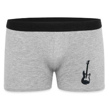 electric guitar - Men's Boxer Shorts - heather grey - Front