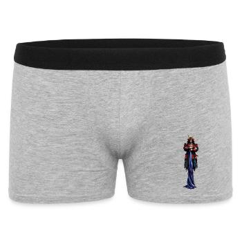 Guerrier de la Nuit au Casque de Corne - Boxer Homme - gris chiné - Devant