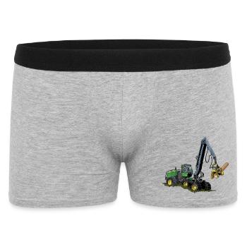 Moissonneuse-batteuse, Moissonneuse-batteuse - Boxer Homme - gris chiné - Devant