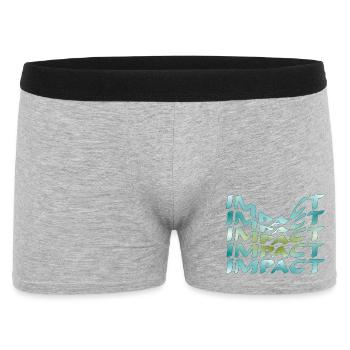 Zone of maximum impact - Men's Boxer Shorts - heather grey - Front