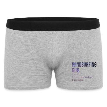 Windsurfing - Men's Boxer Shorts - heather grey - Front