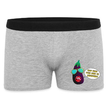 Too fresh to end up in Ratatouille - Men's Boxer Shorts - heather grey - Front
