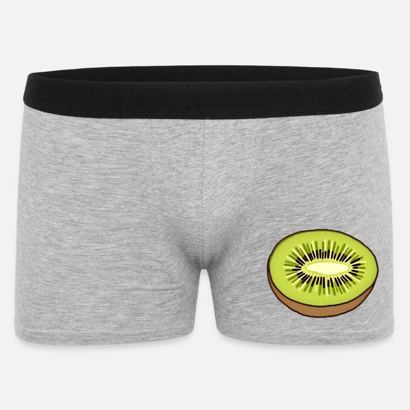 Kiwi - Männer Boxer Shorts - Grau meliert