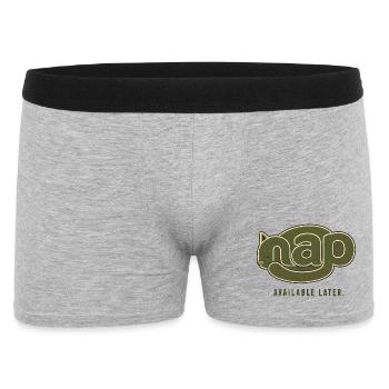 NAP – Disponible plus tard | Chat endormi - Boxer Homme - gris chiné - Devant