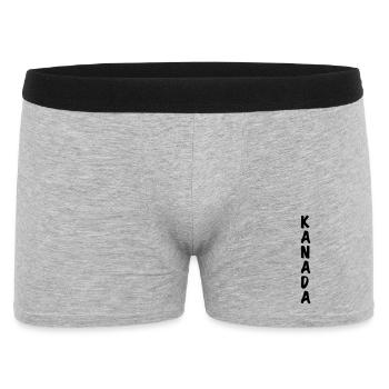 Kanada - Männer Boxer Shorts - Grau meliert - Vorne