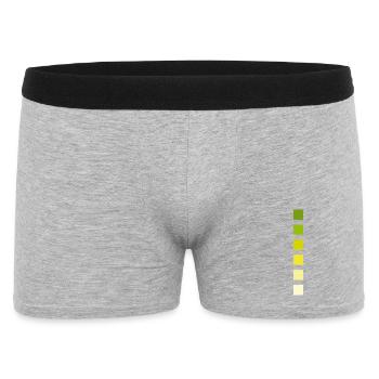 Couleurs des rayures - Boxer Homme - gris chiné - Devant