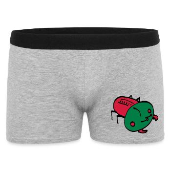couleur insecte vecteur insecte animal rampant - Boxer Homme - gris chiné - Devant