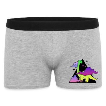 Dino montain - Boxer Homme - gris chiné - Devant