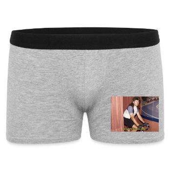 Vintage 1986 Bicycle Road Bike Design - Men's Boxer Shorts - heather grey - Front