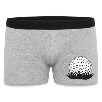 Balle de golf - Boxer Homme - gris chiné - Devant