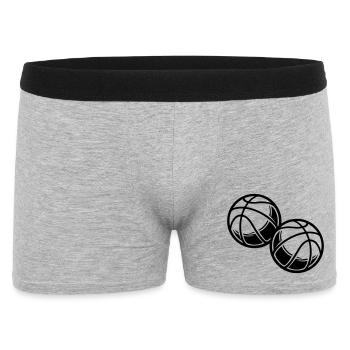 Équipe de Basketball Symbol - Boxer Homme - gris chiné - Devant