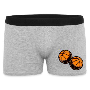 Équipe de Basketball Symbol - Boxer Homme - gris chiné - Devant