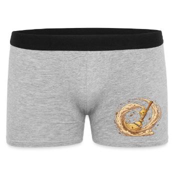 Haunted Broom Whirling Spirit - Men's Boxer Shorts - heather grey - Front