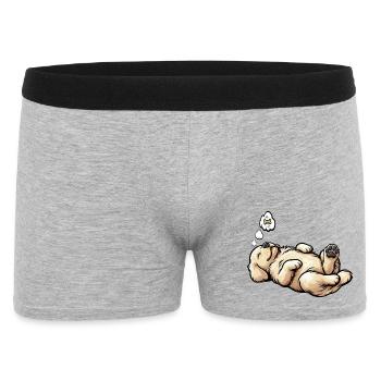 Golden Retriever Goldie Goldiepropriétaire Goldies - Boxer Homme - gris chiné - Devant