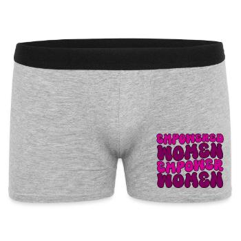 Femmes autonomisées Femmes Féministes - Boxer Homme - gris chiné - Devant