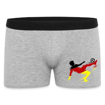 Retournée en pied aérien Allemagne Football - Boxer Homme - gris chiné - Devant