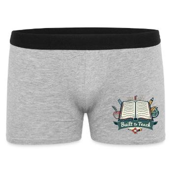 Conçu pour enseigner la motivation à l’apprentissage - Boxer Homme - gris chiné - Devant