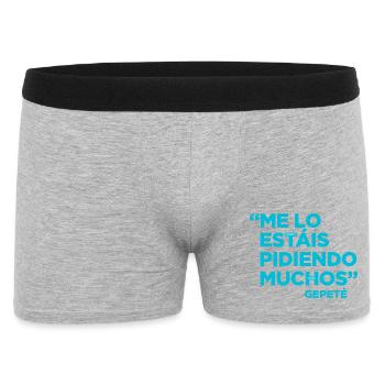 INFLUENCEUR GPT - Boxer Homme - gris chiné - Devant