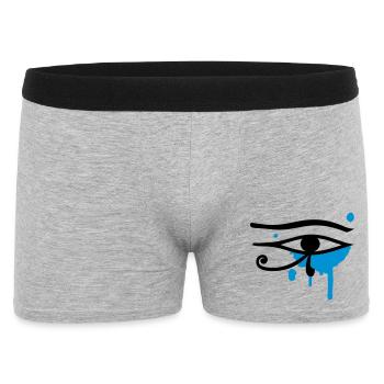 The Eye of Horus - Men's Boxer Shorts - heather grey - Front