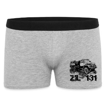 ZIL 131 - Boxer Homme - gris chiné - Devant