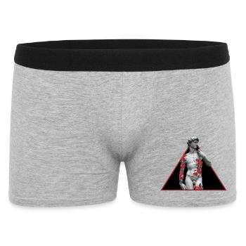 David Rose Tattoo - Men's Boxer Shorts - heather grey - Front