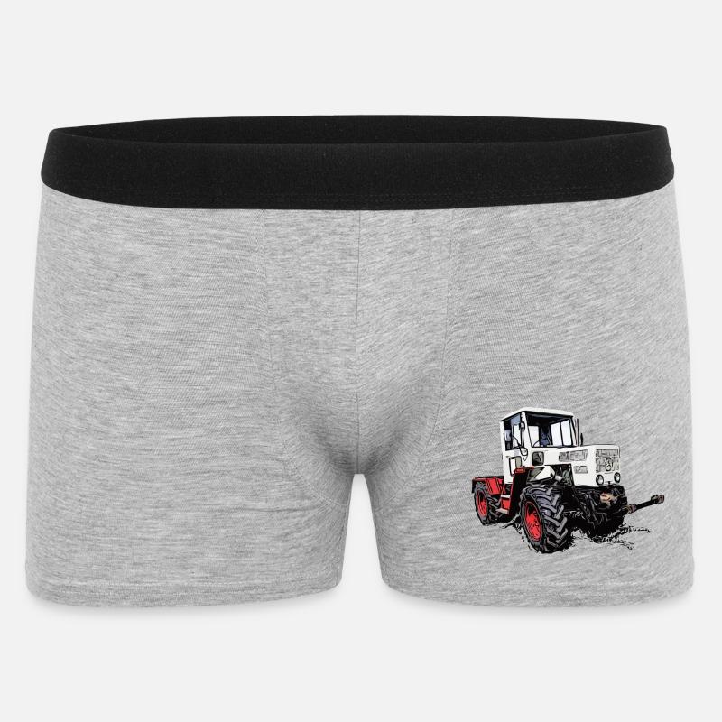 MB trac 65 70 - Männer Boxer Shorts - Grau meliert