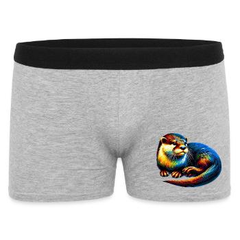 Otter - Men's Boxer Shorts - heather grey - Front