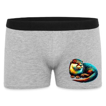 Otter - Men's Boxer Shorts - heather grey - Front