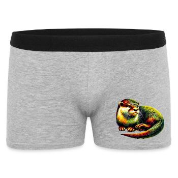 Otter - Men's Boxer Shorts - heather grey - Front