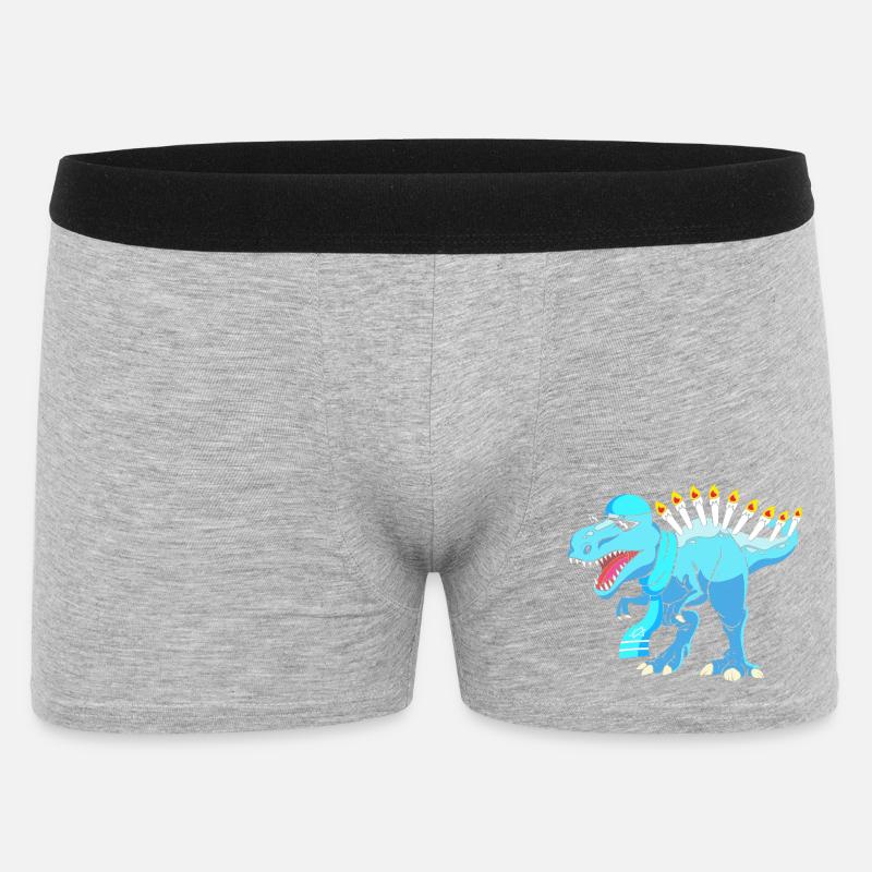 Hanoukka Hanoukka Hanoukka - Boxer Homme - gris chiné