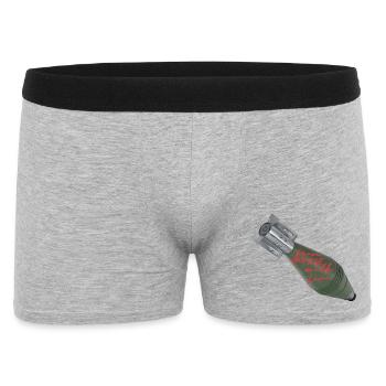 From Ukraine with Love  - Men's Boxer Shorts - heather grey - Front