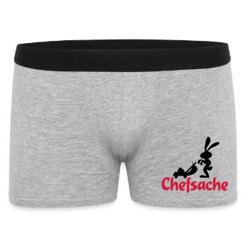 jardin - Boxer Homme - gris chiné - Devant