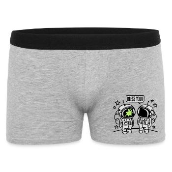 Bless you! - Men's Boxer Shorts - heather grey - Front