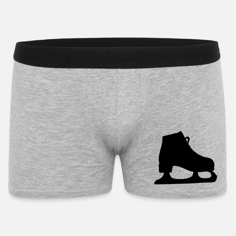 Eiskunstlauf Eiskunstlauf - Männer Boxer Shorts - Grau meliert