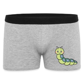 Chenille - Boxer Homme - gris chiné - Devant