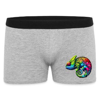 Caméléon - Boxer Homme - gris chiné - Devant