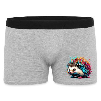 Hérisson - Boxer Homme - gris chiné - Devant
