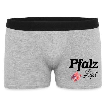 Palatine Blossom - Men's Boxer Shorts - heather grey - Front