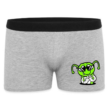 Lunettes de soleil Caterpillar Middle Finger Insult Hole - Boxer Homme - gris chiné - Devant