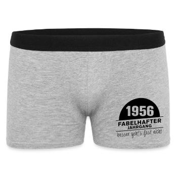 Fabuleux millésime né en 1956 - Boxer Homme - gris chiné - Devant