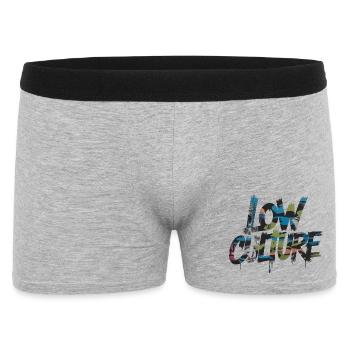 Love Culture Graffiti Collage - Men's Boxer Shorts - heather grey - Front