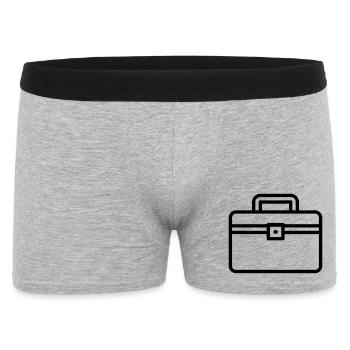 Toolbox - Men's Boxer Shorts - heather grey - Front