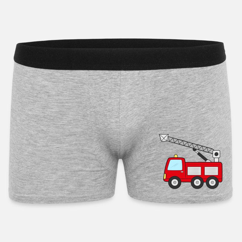 Fire engine Fire engine - Men's Boxer Shorts - heather grey