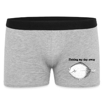 My Day Away 2 - Men's Boxer Shorts - heather grey - Front