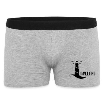 Phare d’Ameland - Boxer Homme - gris chiné - Devant