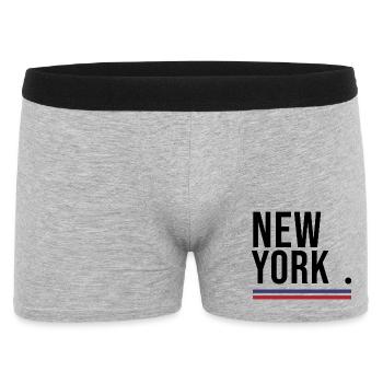 USA – Bold Streetwear Shirt 🇺🇸 - Men's Boxer Shorts - heather grey - Front