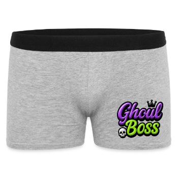Ghoul Chef / Y2K Halloween Design - Men's Boxer Shorts - heather grey - Front