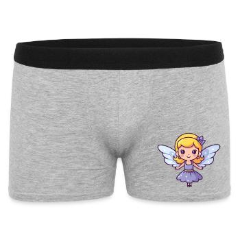 Fairy Sweet Baby Fairy Tale - Men's Boxer Shorts - heather grey - Front