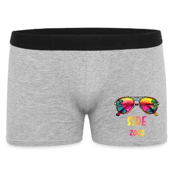 Side 2026 Neon Sunglasses - Men's Boxer Shorts - heather grey - Front