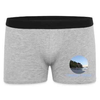 Forêt de Tonquin Beach Océan - Boxer Homme - gris chiné - Devant